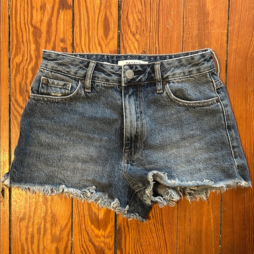 PacSun Dark Blue Jean Shorts